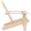 vidaXL Garden Adirondack Chair Solid Fir Wood