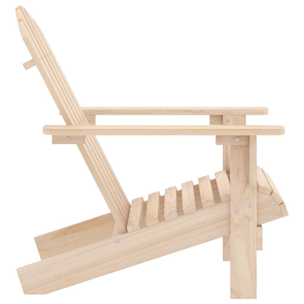 vidaXL Garden Adirondack Chair Solid Fir Wood