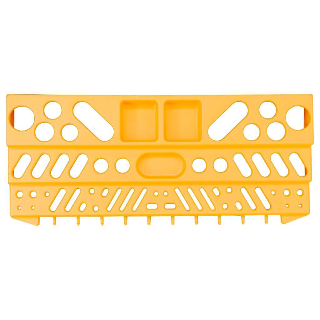 vidaXL Tool Wall 500x1000 mm 50 Hooks PP