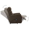 vidaXL Stand up Chair Brown Fabric
