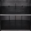 vidaXL Garden Storage Cabinet Black 65x45x172 cm PP Rattan