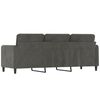 vidaXL 3-Seater Sofa Dark Grey 180 cm Velvet
