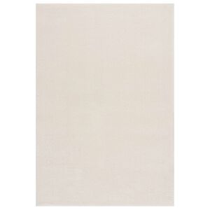 vidaXL Washable Rug Soft Shaggy Cream 160x230 cm Anti Slip