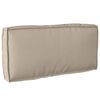 vidaXL Cushion Taupe 80 x 40 x 12 cm Oxford Fabric