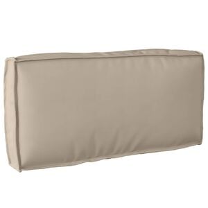 vidaXL Cushion Taupe 80 x 40 x 12 cm Oxford Fabric