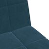 vidaXL 2-Seater Sofa Bed with Footstool Dark Green Velvet