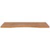 vidaXL Desk Top 80x50x2.5 cm Rectangular Solid Wood Acacia