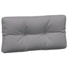 vidaXL Pallet Cushions 3 pcs Grey Fabric