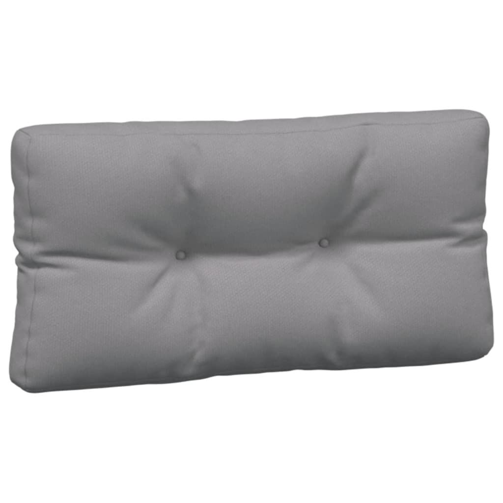 vidaXL Pallet Cushions 3 pcs Grey Fabric