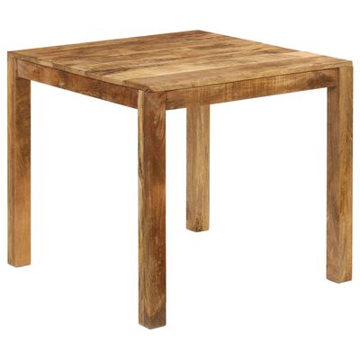 vidaXL Dining Table Solid Mango Wood 82x80x76 cm