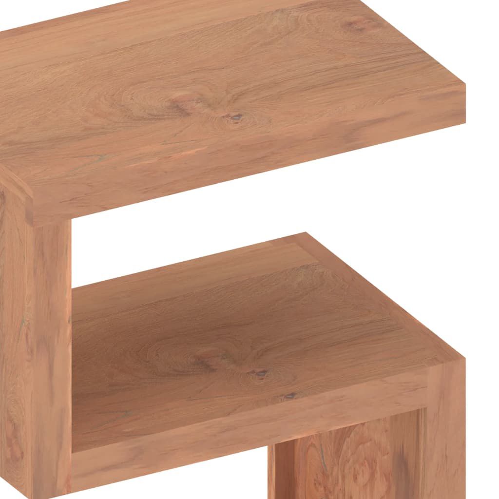 vidaXL Side Table 45x30x60 cm Solid Wood Teak