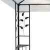 vidaXL Gazebo 3x6 m White