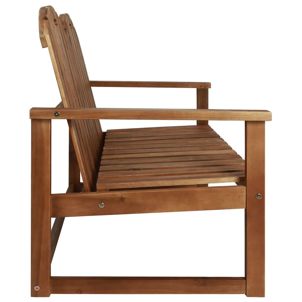 vidaXL 4 Piece Outdoor Lounge Set Solid Acacia Wood