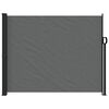 vidaXL Retractable Side Awning Anthracite 160x600 cm