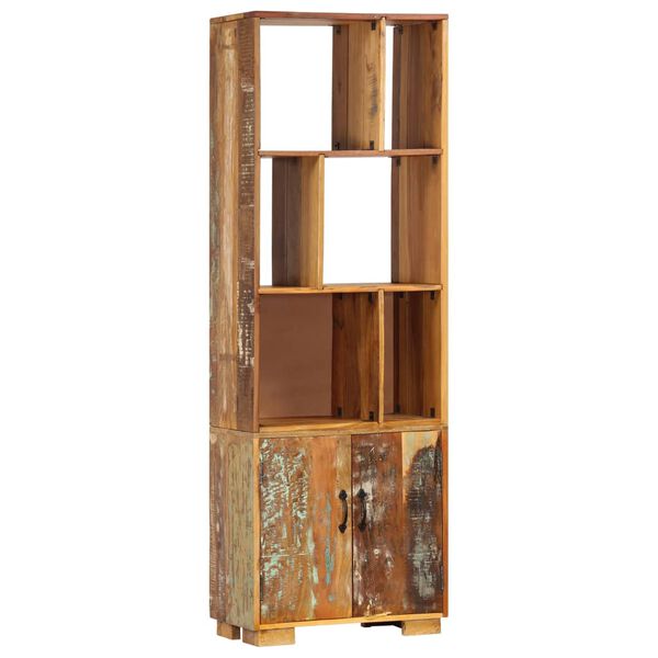 vidaXL Bookshelf 60x35x180 cm Solid Reclaimed Wood