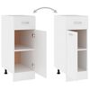 vidaXL Drawer Bottom Cabinet Lyon White 30x46x81.5 cm Engineered Wood