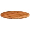 vidaXL Table Top Ø80x2.5 cm Round Solid Wood Acacia