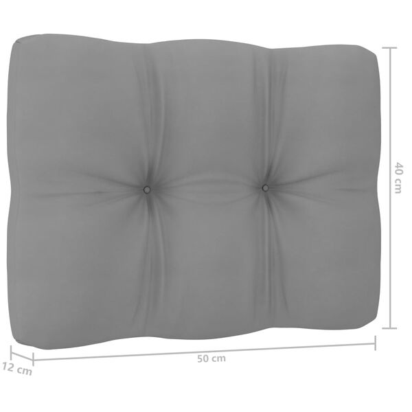 vidaXL 10 Piece Garden Lounge Set with Cushions Solid Pinewood