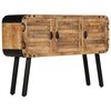 vidaXL Sideboard Solid Mango Wood 120x30x76 cm