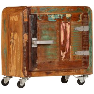 vidaXL Bedside Cabinet 50x30x50 cm Solid Reclaimed Wood