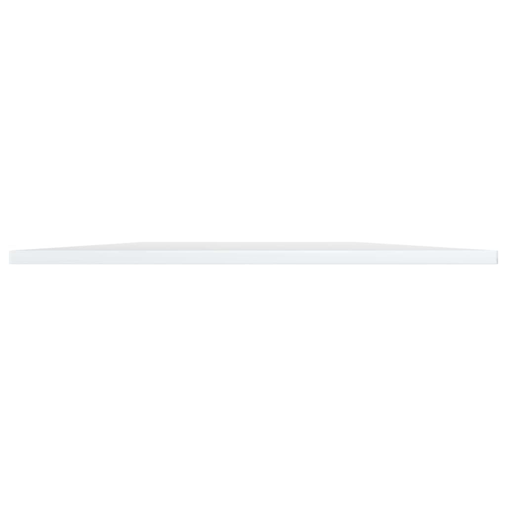 vidaXL Bookshelf Boards 4 pcs High Gloss White 100x50x1.5 cm Engineered Wood