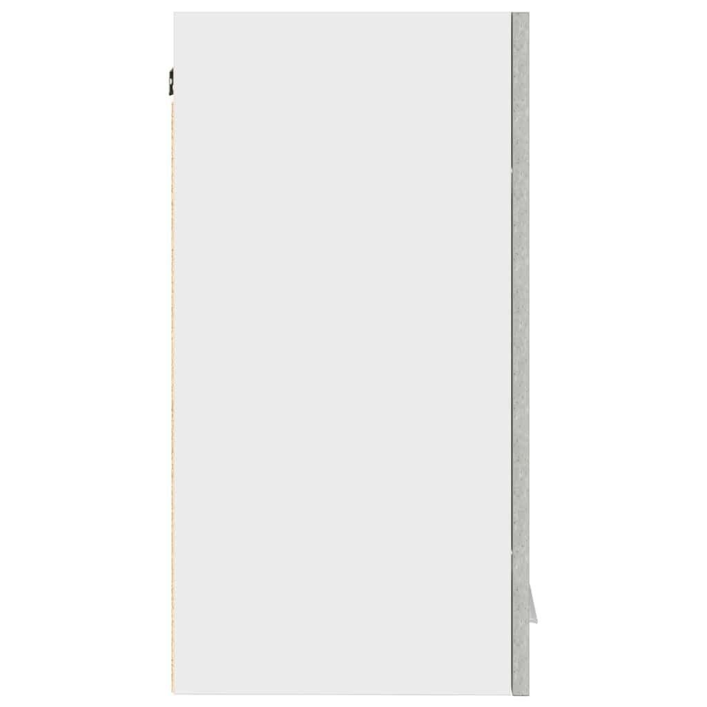 vidaXL Hanging Cabinet Concrete Grey 60x31x60 cm Engineered Wood