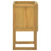 vidaXL Bathroom Cabinet 41x40x75 cm Solid Wood Teak