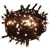 vidaXL Artificial Hinged Christmas Tree 300 LEDs 210 cm