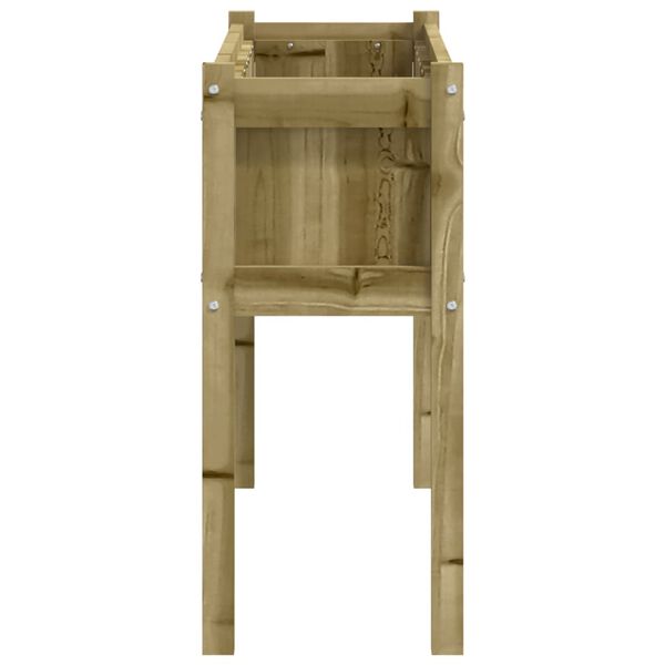 vidaXL Garden Planter with Legs 110x31x70 cm Impregnated Wood Pine