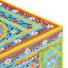 vidaXL Hand Painted Storage Box 50x40x40 cm Solid Mango Wood