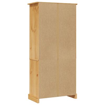 vidaXL Cupboard Mexican Pine Corona Range 80x40x170 cm