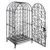 vidaXL Wine Rack for 35 Bottles Metal