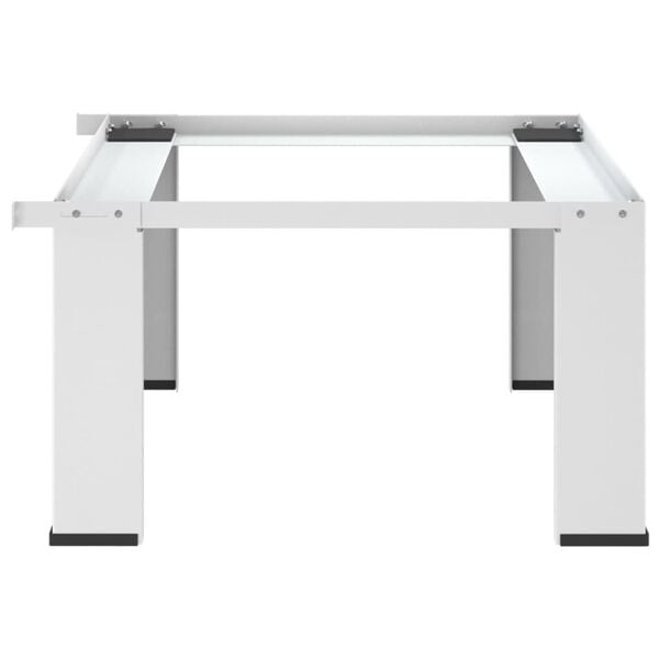 vidaXL Washing Machine Pedestal with Drawer White