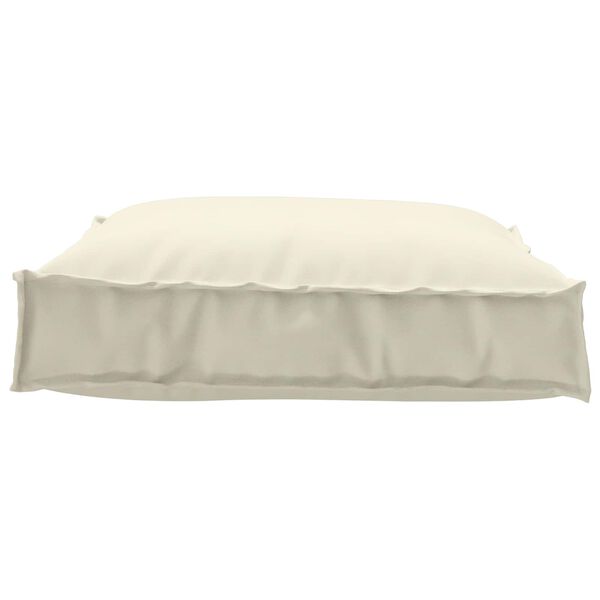 vidaXL Cushion Cream 70 x 70 x 12 cm Oxford Fabric