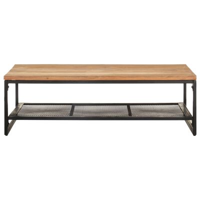 vidaXL Coffee Table 110x60x35 cm Solid Acacia Wood