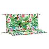 vidaXL Garden Bench Cushions 2pcs Multicolour 100x50x7cm Fabric