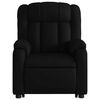 vidaXL Stand up Massage Recliner Chair Black Faux Leather