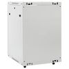 vidaXL 15U Network Cabinet 19" IP20 Grey 60x45x86 cm