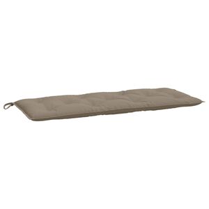 vidaXL Garden Bench Cushion Taupe 120x50x7 cm Oxford Fabric