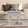 vidaXL Coffee Table Grey Sonoma 55x55x42 cm Engineered Wood
