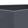 vidaXL Planter Anthracite 62x30x29 cm Steel