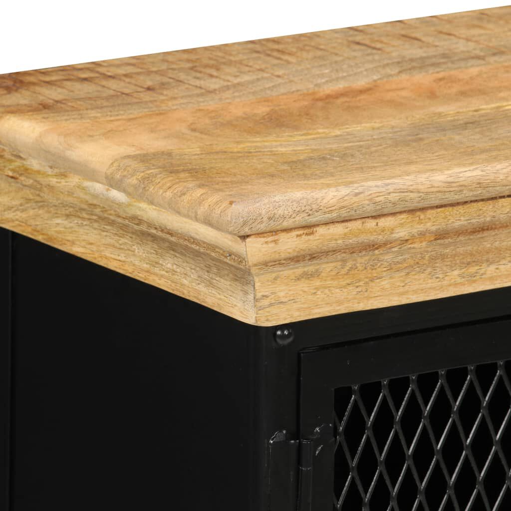 vidaXL Sideboard 60x30x75 cm Solid Mango Wood