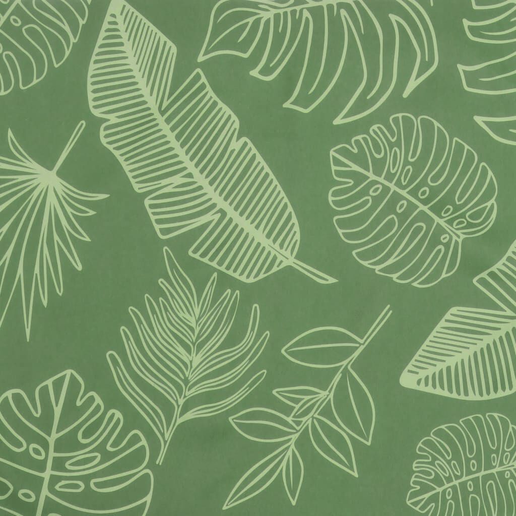 vidaXL Garden Bench Cushion Leaf Pattern 120x50x7 cm Fabric