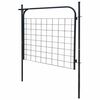 vidaXL Garden Fence Gate 100x100 cm Anthracite