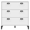 vidaXL Drawer Cabinet VIKEN White Engineered Wood