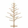 vidaXL Wooden Christmas Tree with Stand Brown 150 cm Solid pine wood