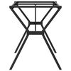 vidaXL Dining Table Legs Y-Frame 120x60x73 cm Steel