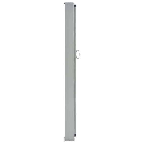 vidaXL Patio Retractable Side Awning 140 x 300 cm Grey
