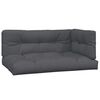 vidaXL 2 Piece Garden Pallet Sofa Set with Cushions Solid Wood Acacia