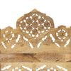 vidaXL Hand carved 4-Panel Room Divider 160x165 cm Solid Mango Wood